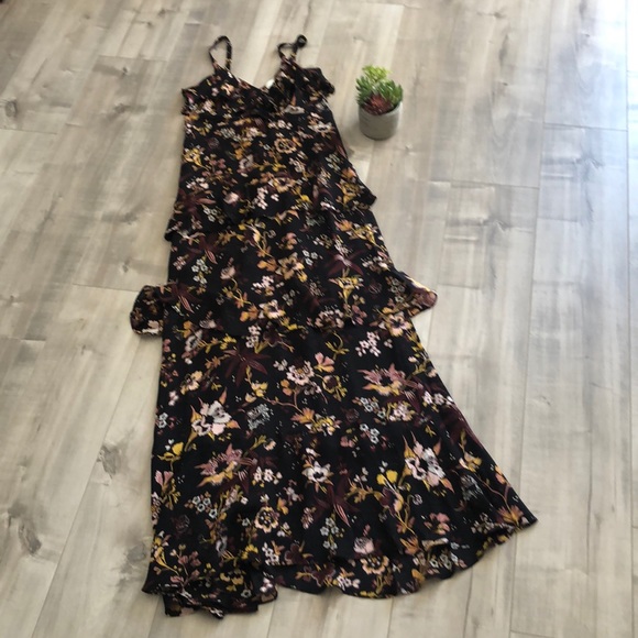 Dress Designer By Alc In Floral Print, Size: 8